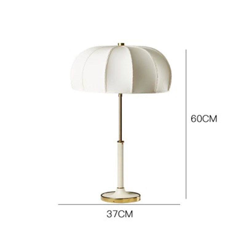 Vintage Fabric Table Lamp Decor E27 Bedside Table Light -Homdiy