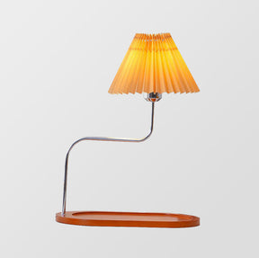 Umbrella Shaped Wood Retro Table Lamp -Homdiy