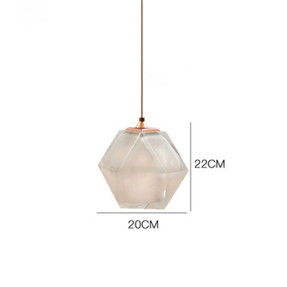 Creative Glass Pendant Lighting Postmodern Dining Room Pendant Light -Homdiy