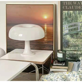 Designer Led Mushroom Table Lamp for Bedroom Bedside -Homdiy