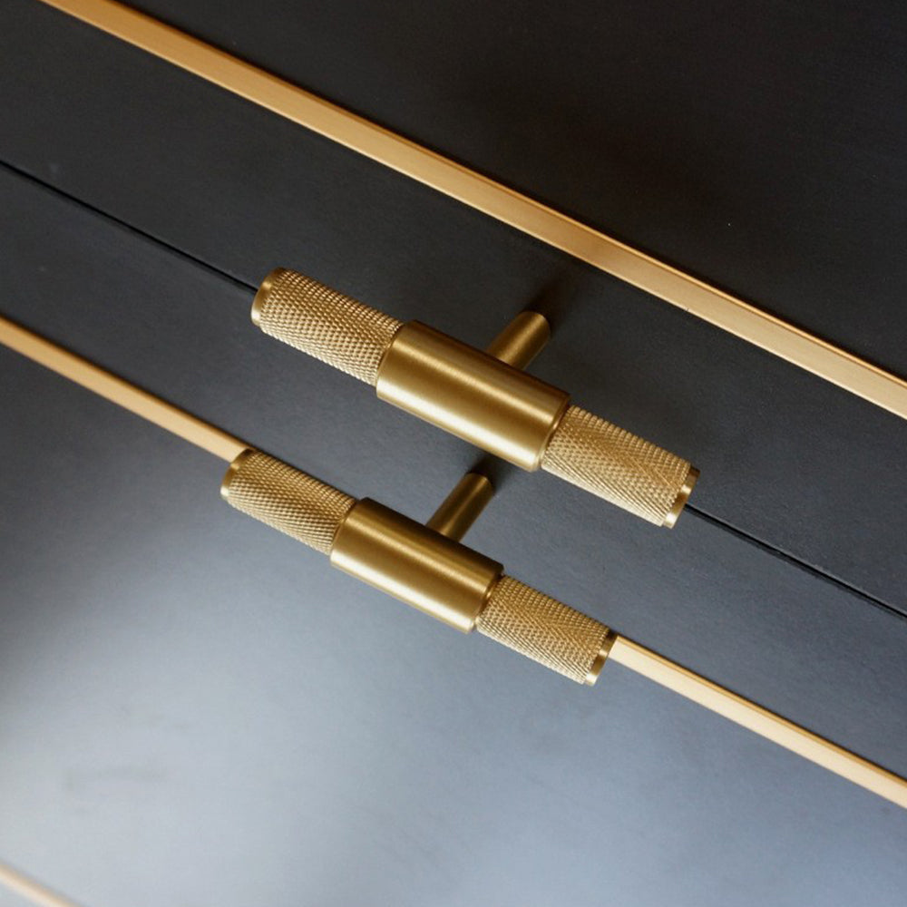 Solid Brass Drawer Handles Bar Cabinet Pulls -Homdiy