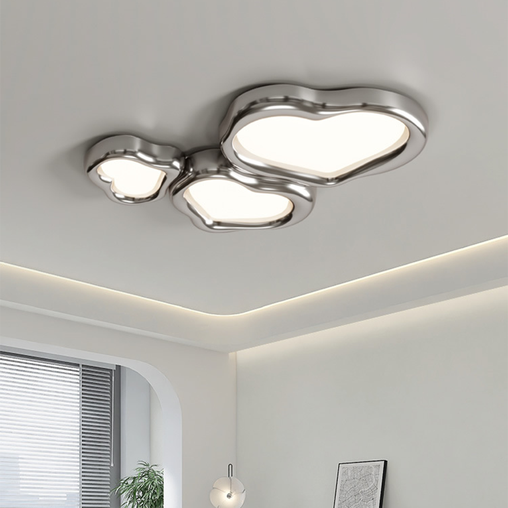Heart Shape Acrylic Led Ceiling Light -Homdiy