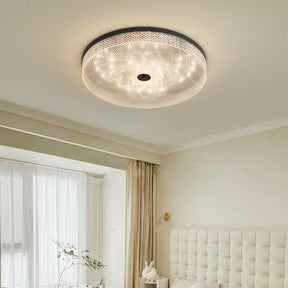Modern Simple Crystal Copper Ceiling Light Fixture -Homdiy