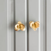Gold Brass European Phalaenopsis Cabinet Pulls And Knobs -Homdiy