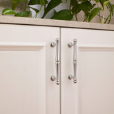 Modern Bright Chrome Brass Drawer Handle Kitchen Bar Furniture Handle -Homdiy