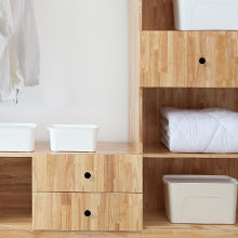 30 Pack Black Cabinet Knobs Round Dresser Drawer Handles For Bathroom(LS5310BK) -Homdiy