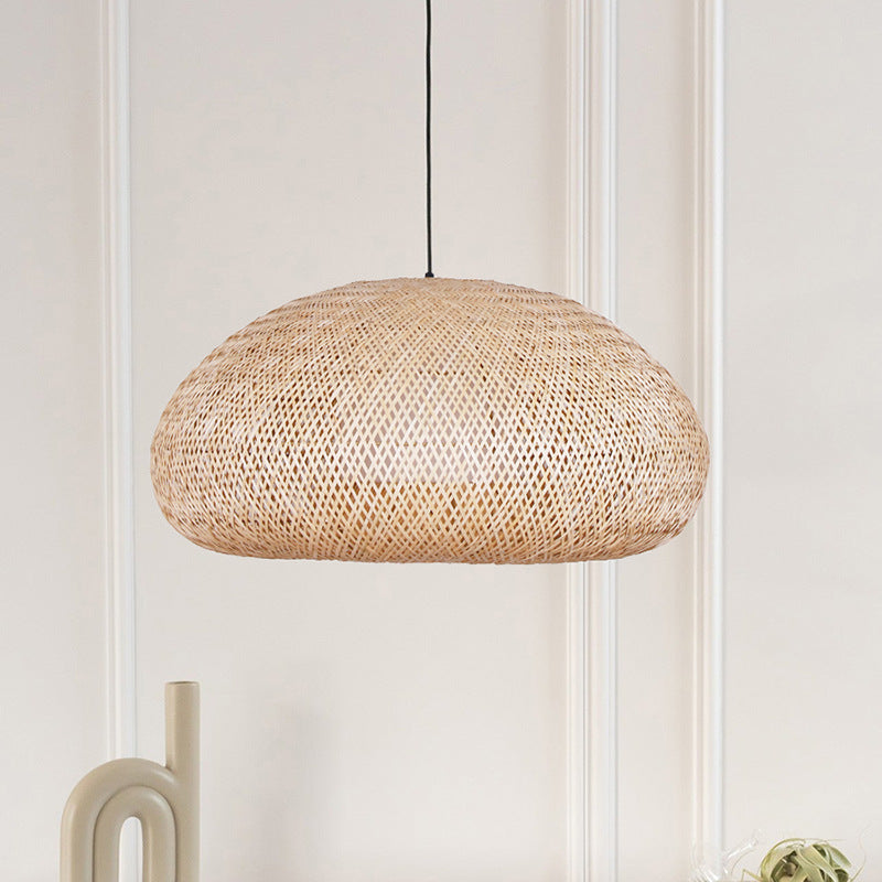 Handmade Bamboo Pendant Lamp Shade -Homdiy