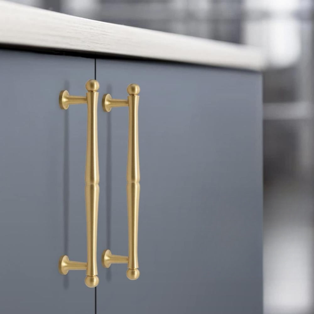 Classic French Brass Handle Hardware Furniture Cabinet Pulls -Homdiy