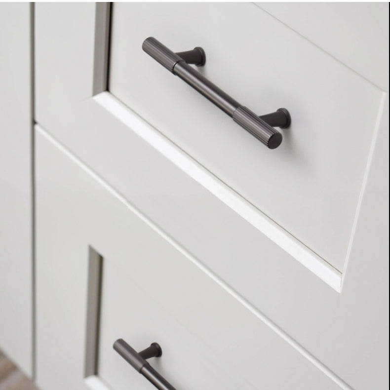 Luxury Stripe Dresser Pull Cupboard Pull High-end Kitchen Cabinet Door Handle -Homdiy