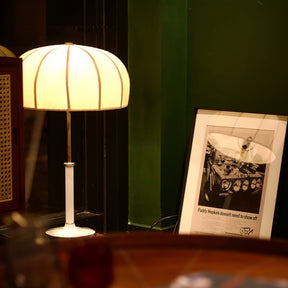 Vintage Fabric Table Lamp Decor E27 Bedside Table Light -Homdiy