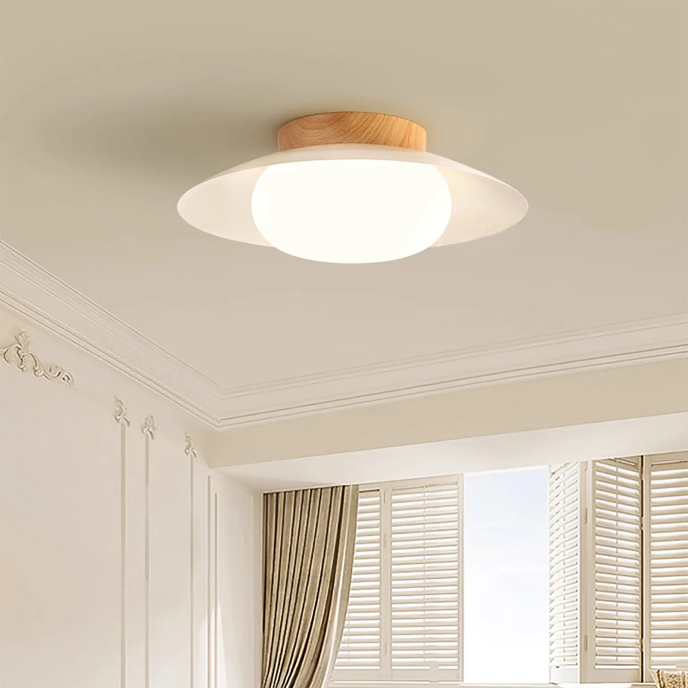 French Acrylic Round Ceiling Light -Homdiy