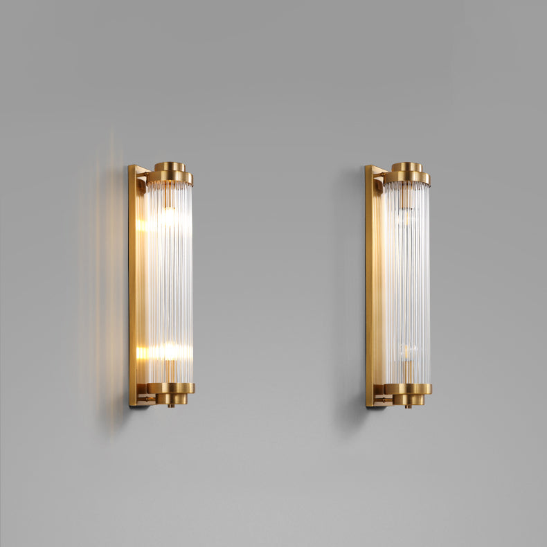 Modern Gold Pillar Wall Lamp -Homdiy