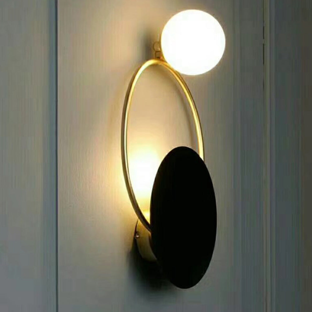 Stylish Round Wall Light Wall Lamps For Bedroom -Homdiy