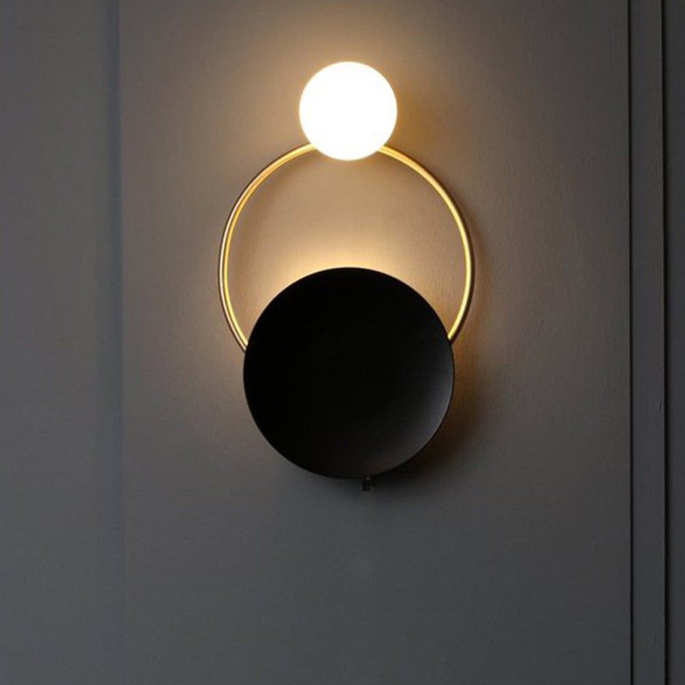 Stylish Round Wall Light Wall Lamps For Bedroom -Homdiy