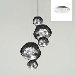 Nordic Lava Round LED Pendant Light -Homdiy
