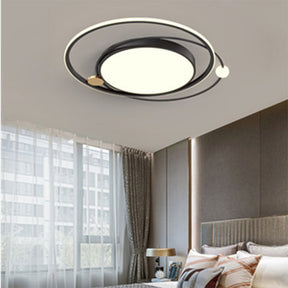 Creative Metal LED Flush Mount Ceiling Light -Homdiy