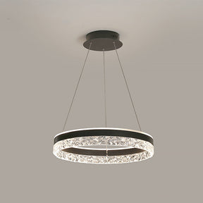 Light Luxury Circular Led Chandeliers -Homdiy
