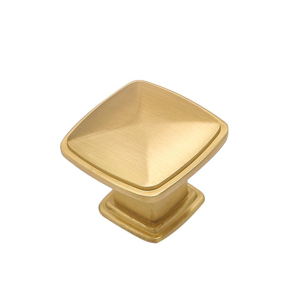 12 Pack Brushed Brass Drawer Pulls Solid Arched Cabinet Pulls(LS8791GD) -Homdiy