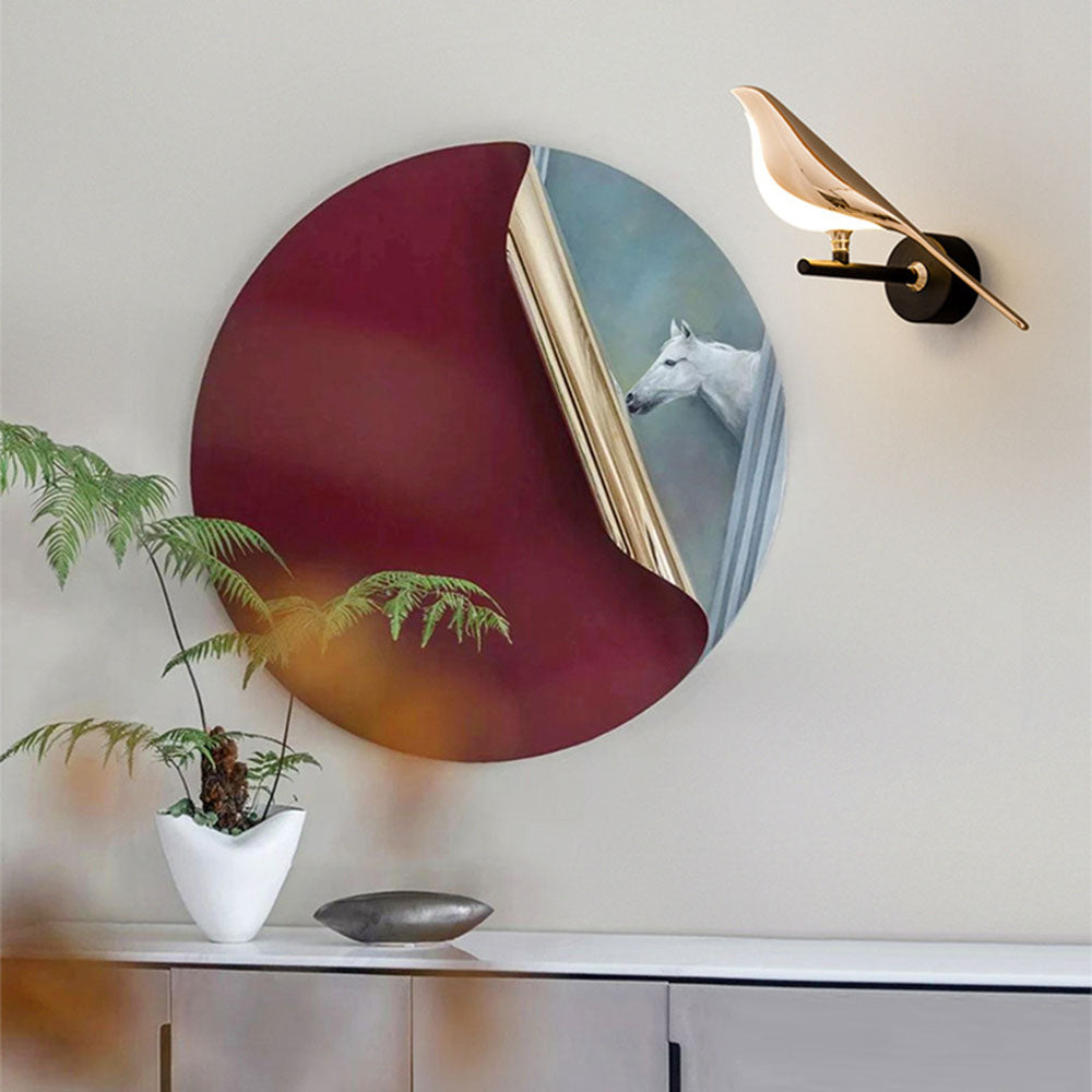 Creative Designer Acrylic Bird Wall Lamp -Homdiy
