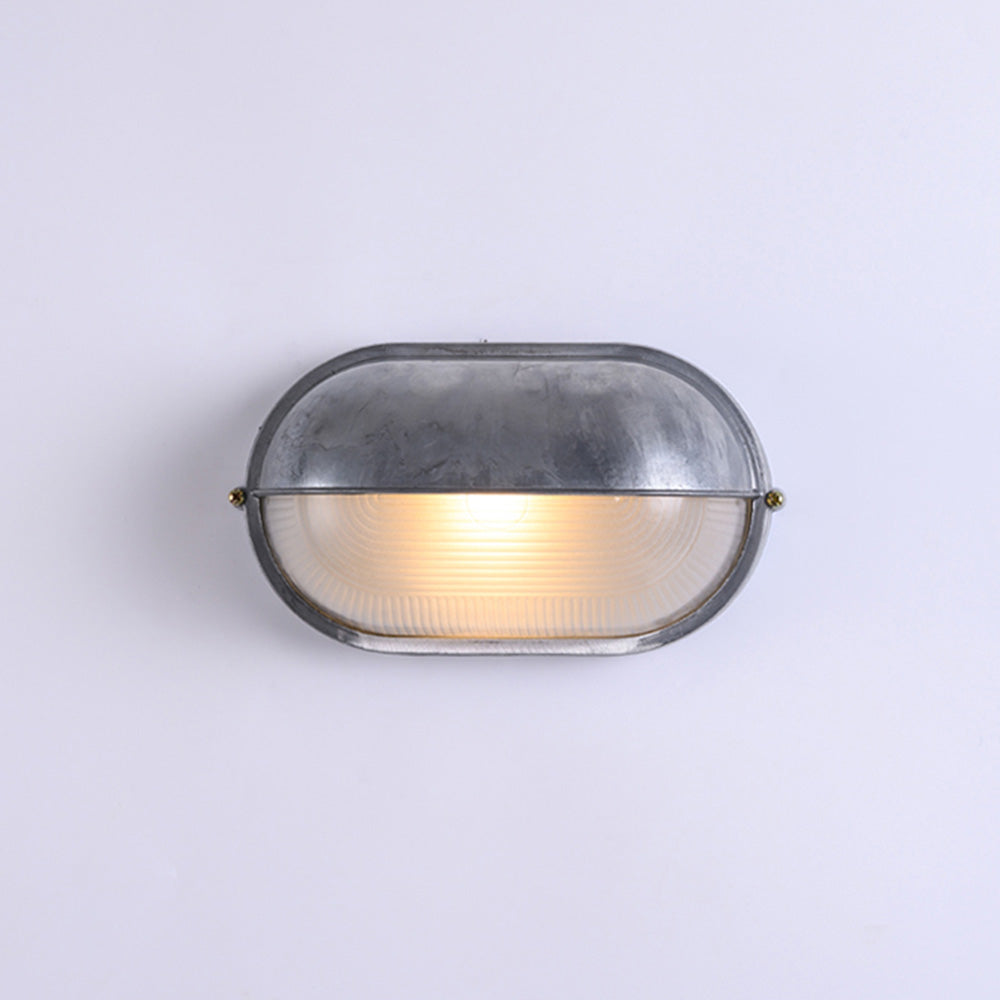 Postmodern Oval Glass Wall Light -Homdiy