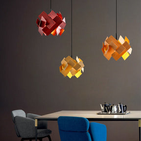 Abstract Creative Pendant Light Flower Petal Hanging Lamp -Homdiy