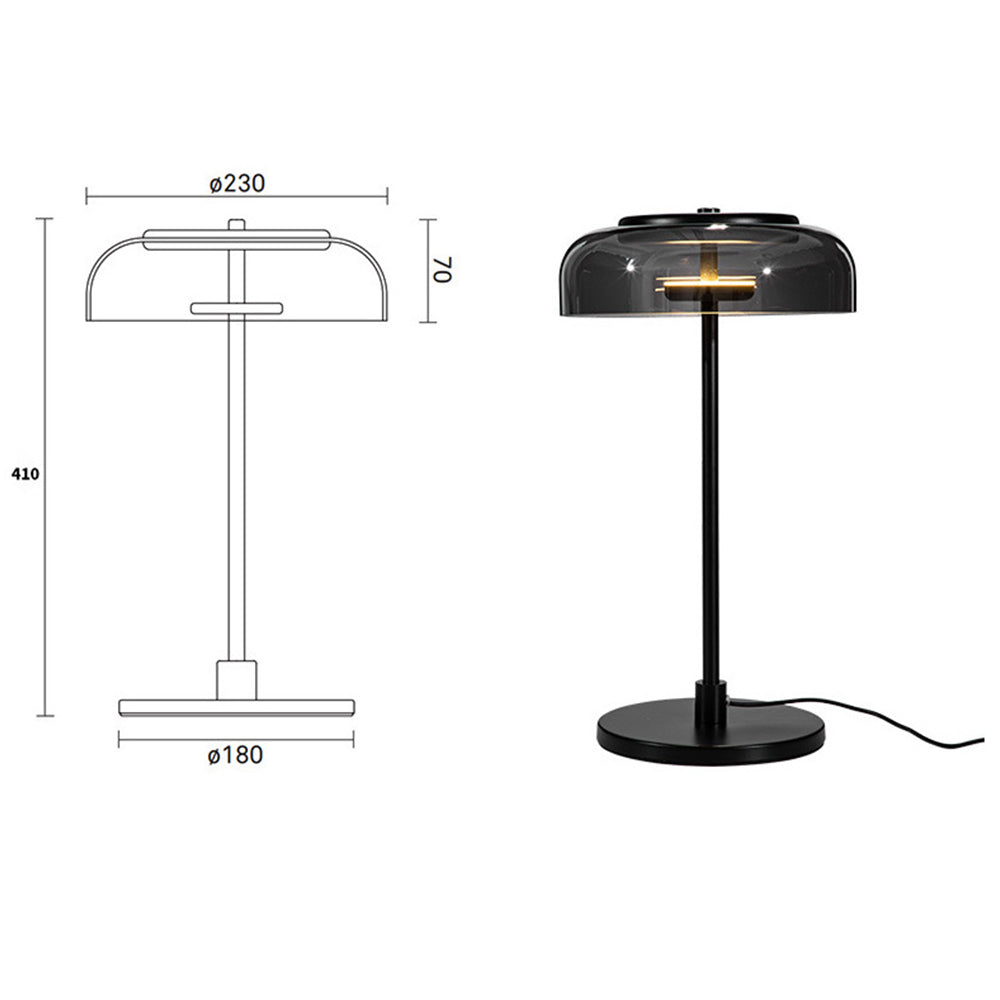 Nordic Glass Bedside Decorative Table Lamp -Homdiy