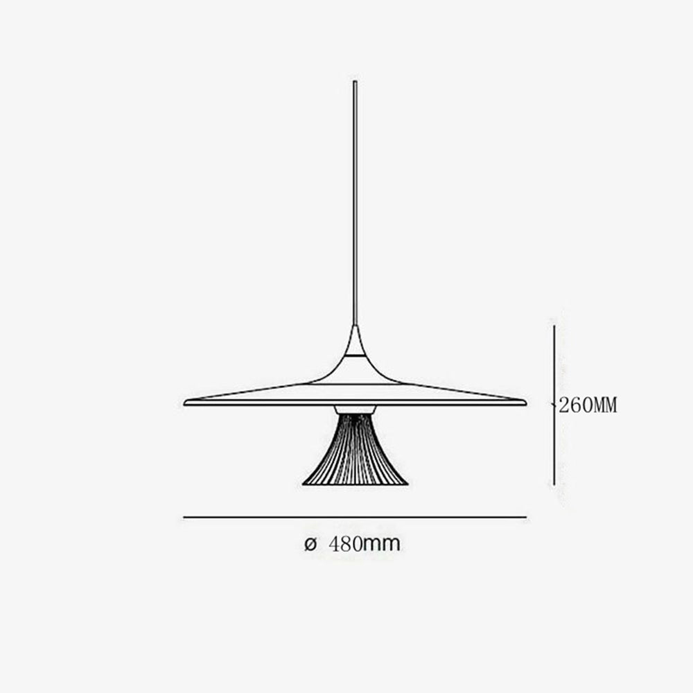 Flying Saucer LED Pendant Light -Homdiy