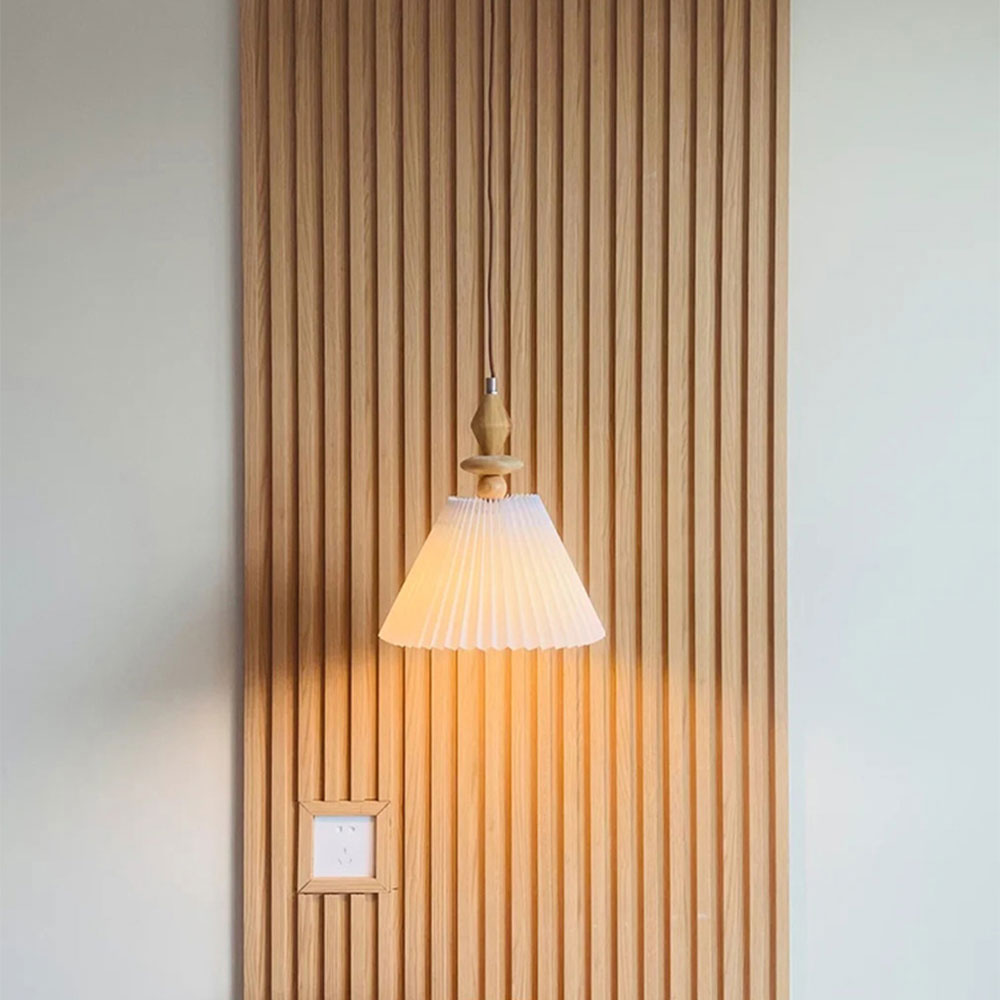 Creative Pleated Pendant Light for Kitchen Island -Homdiy