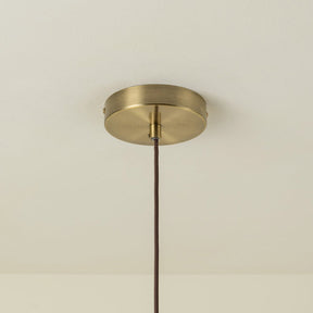 Simple Rattan Dome Pendant Light Wicker Hanging Lampshade -Homdiy