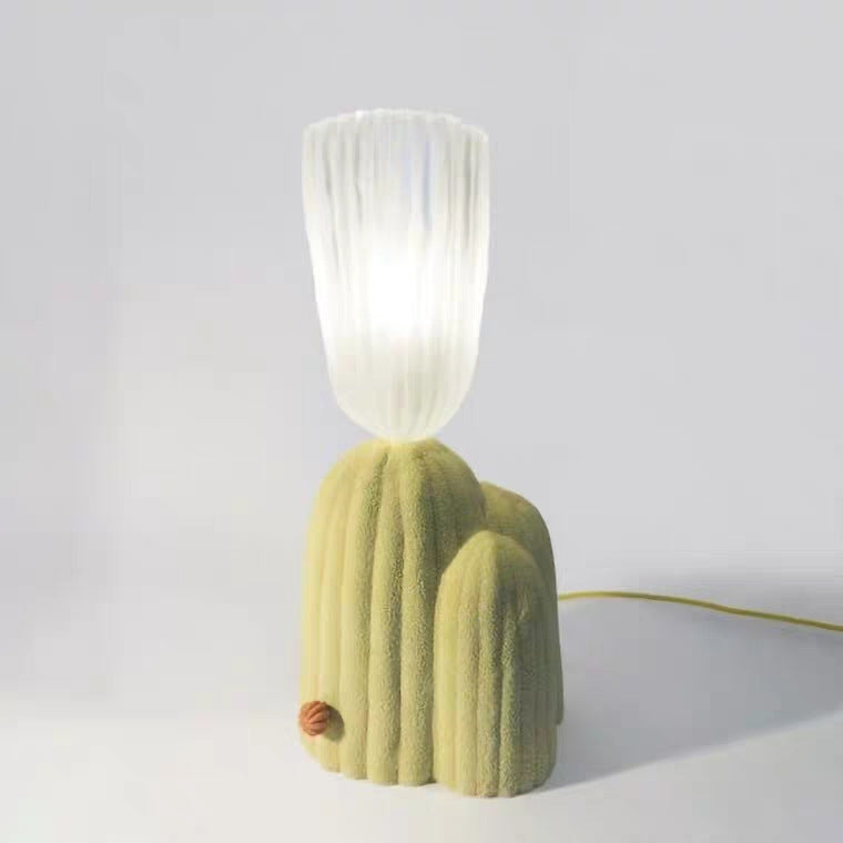 Modern Cactus Resin Table Lamp -Homdiy