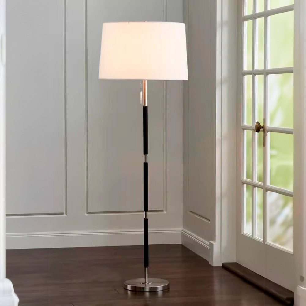 Nordic Simple Leather Floor Lamp
