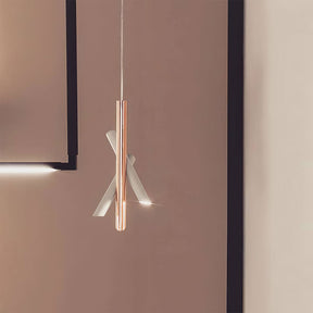 Art Deco Tubes 3 LED Suspension Lamp -Homdiy